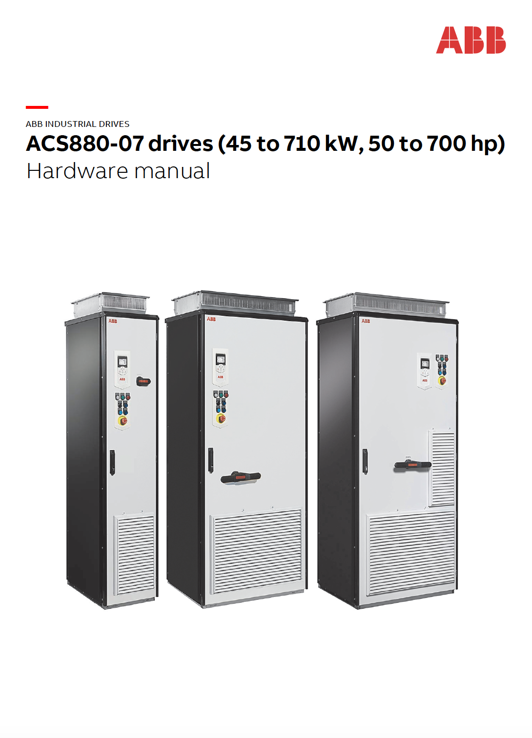 ACS880-07 Industrial Drives Hardware Manual